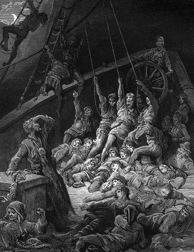 The Dead Sailors Rise Up and Start to Work the Ropes of the Ship, Scene from 